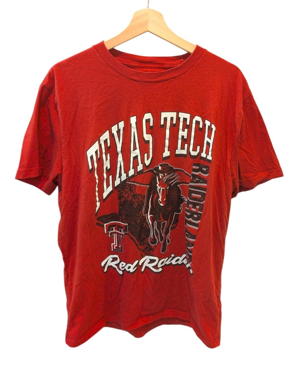 Hollister Blue 84 Texas Tech University Red Raiders Graphic Tee College NCAA